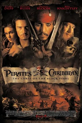 Karayip Korsanları 1 Siyah İncinin Laneti -  Pirates Of The Caribbean